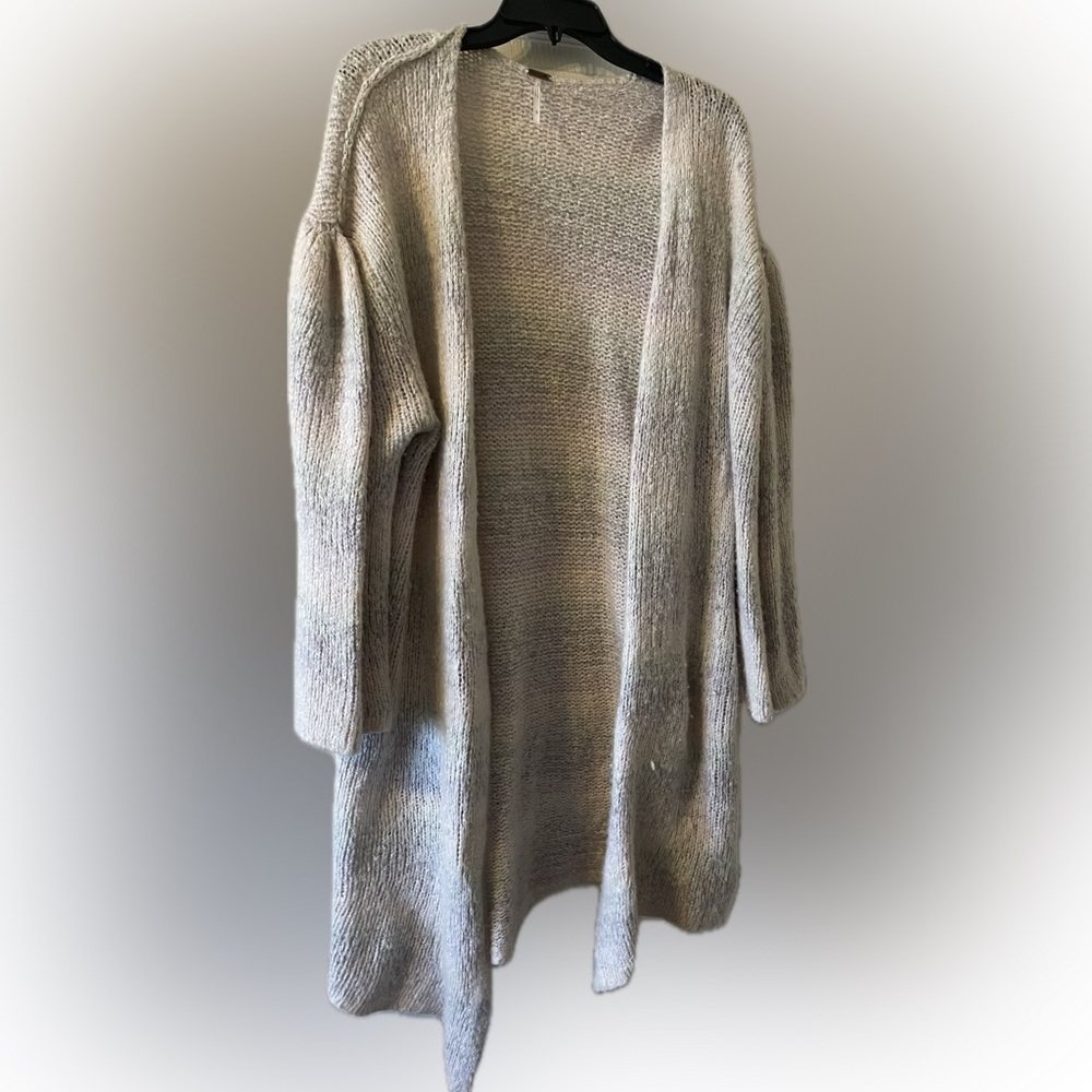 Free People cashmere duster